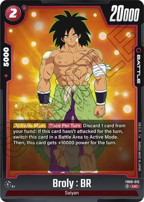 Broly : BR card art