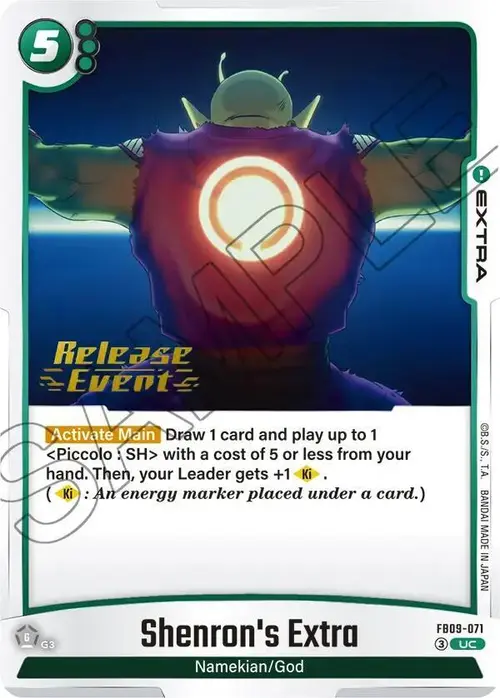 Shenron's Extra card art