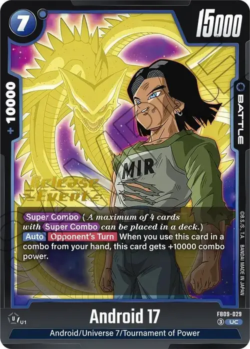 Android 17 - FB09-029 card art