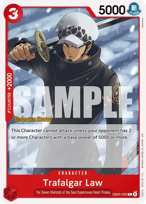Trafalgar Law card art