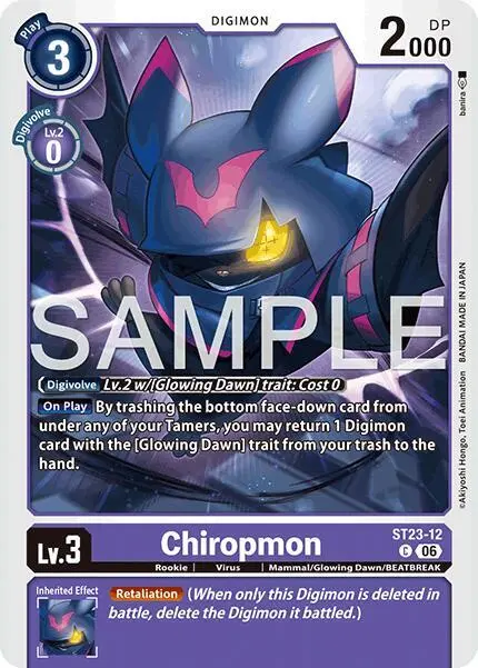 Chiropmon card art