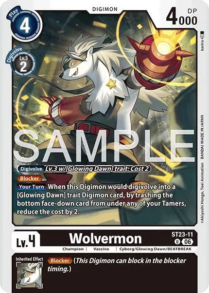 Wolvermon card art