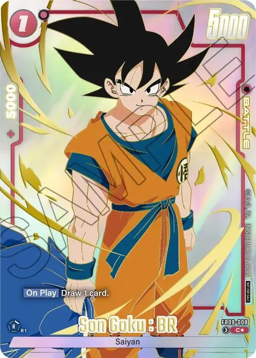 Son Goku : BR - FB09-008 (Limited Pack 26-27 WAVE1) card art