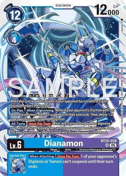 Dianamon card art