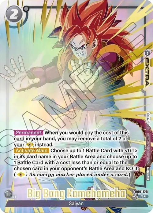 Big Bang Kamehameha (Limited Pack 26-27 WAVE1) card art