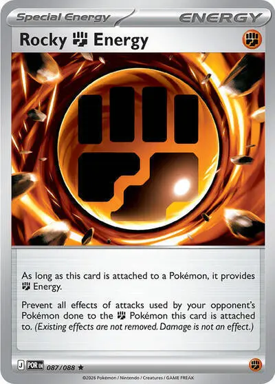 Rocky Fighting Energy card art