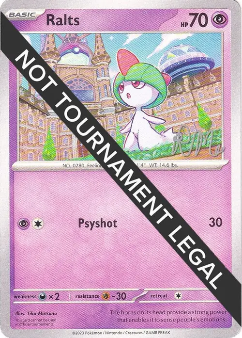Ralts - 2025 (Riley McKay) card art