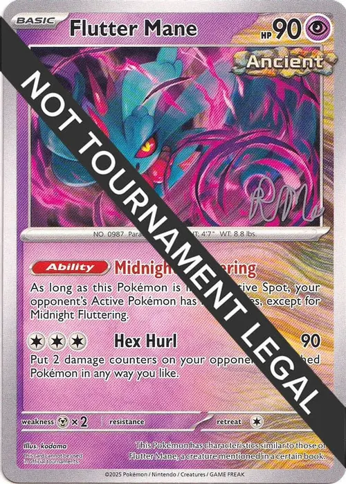 Flutter Mane - 2025 (Riley McKay) card art