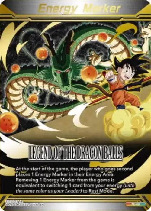Energy Marker - Legend of the Dragon Balls (M-49) (Gold-Stamped) card art
