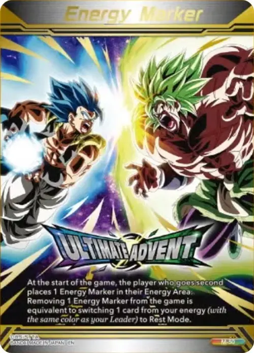 Energy Marker - Ultimate Advent (M-50) (Gold-Stamped) card art