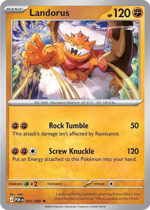 Landorus card art