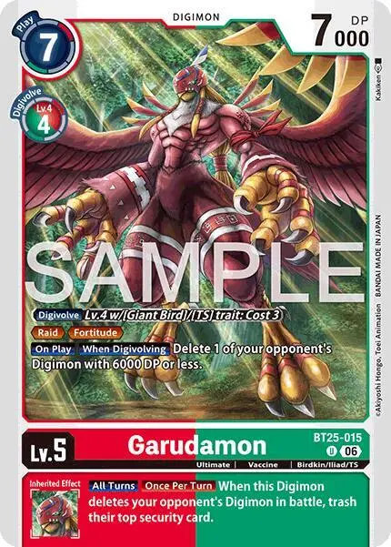 Garudamon card art
