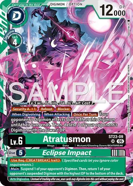 Atratusmon // Eclipse Impact card art