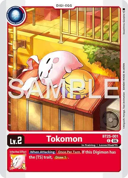 Tokomon card art