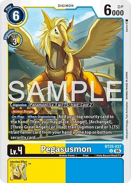 Pegasusmon card art