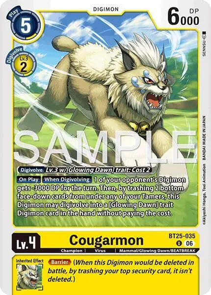 Cougarmon card art