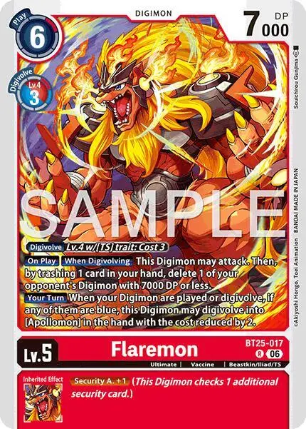Flaremon card art