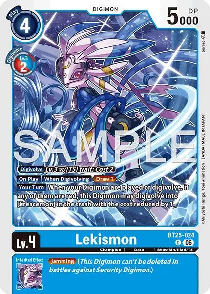 Lekismon card art