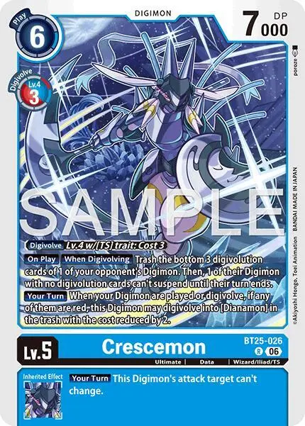 Crescemon card art