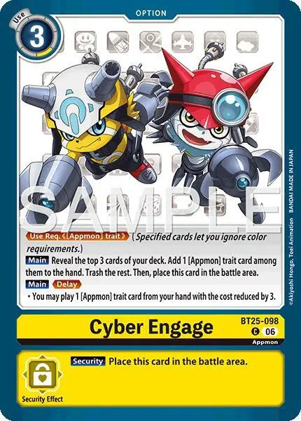 Cyber Engage card art