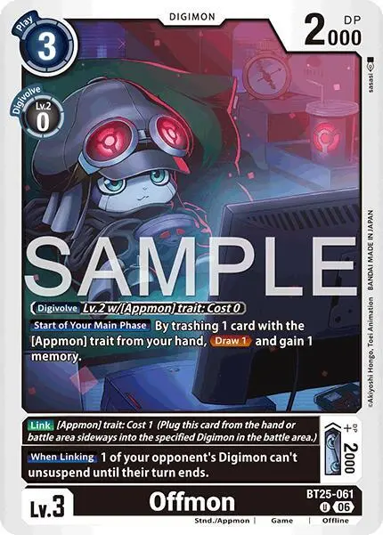 Offmon card art