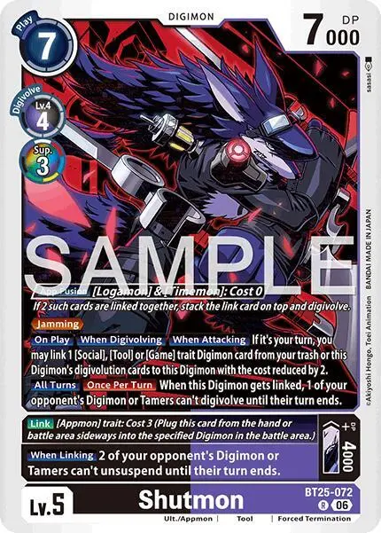 Shutmon card art