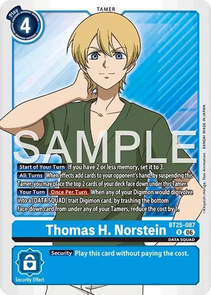 Thomas H. Norstein card art