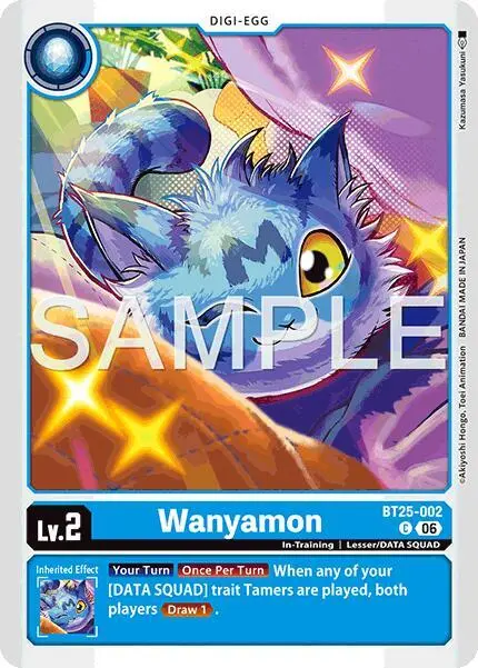 Wanyamon card art