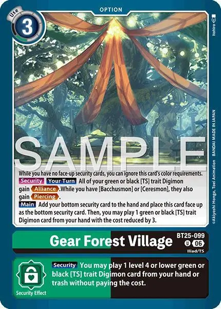 Gear Forest Village card art