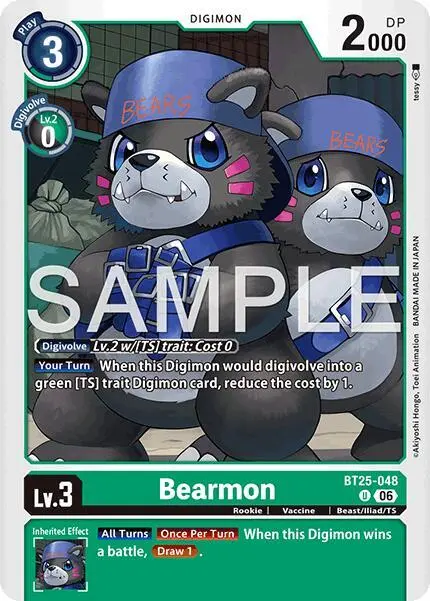 Bearmon - BT25-048 card art