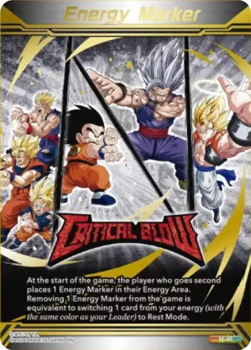 Energy Marker - Critical Blow (M-46) (Gold-Stamped) card art