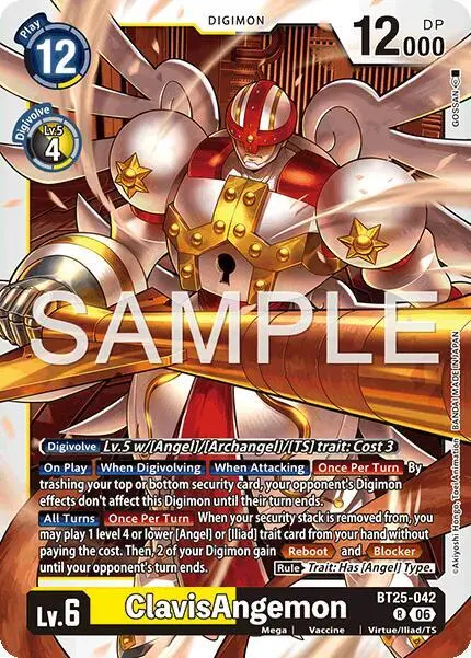 ClavisAngemon card art