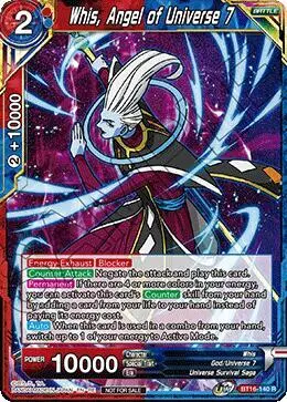 Whis, Angel of Universe 7 (Deluxe Pack 2026 Vol.1) card art