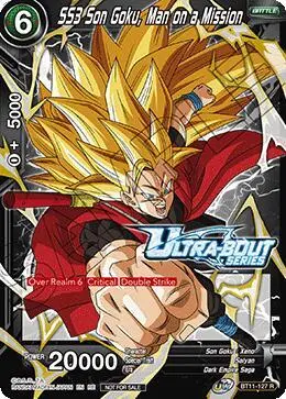 SS3 Son Goku, Man on a Mission (Event Pack 18) card art