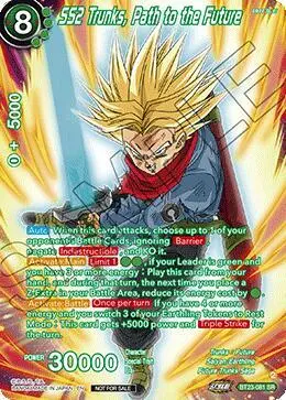 SS2 Trunks, Path to the Future (Premium Alt-Art Set 2026 Vol.1) card art
