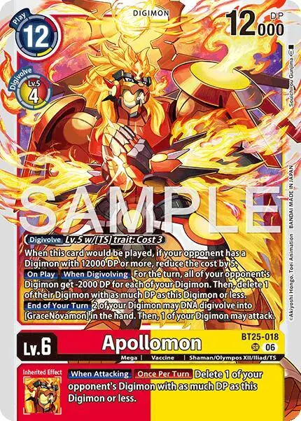 Apollomon card art