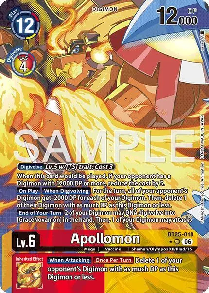 Apollomon (Alternate Art) card art