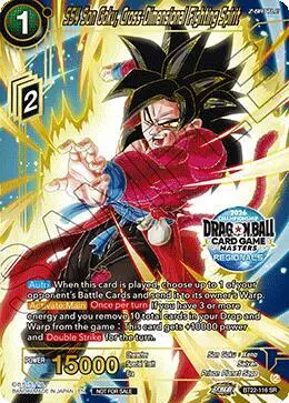 SS4 Son Goku, Cross-Dimensional Fighting Spirit (2026 Championship Regionals Top 16) card art