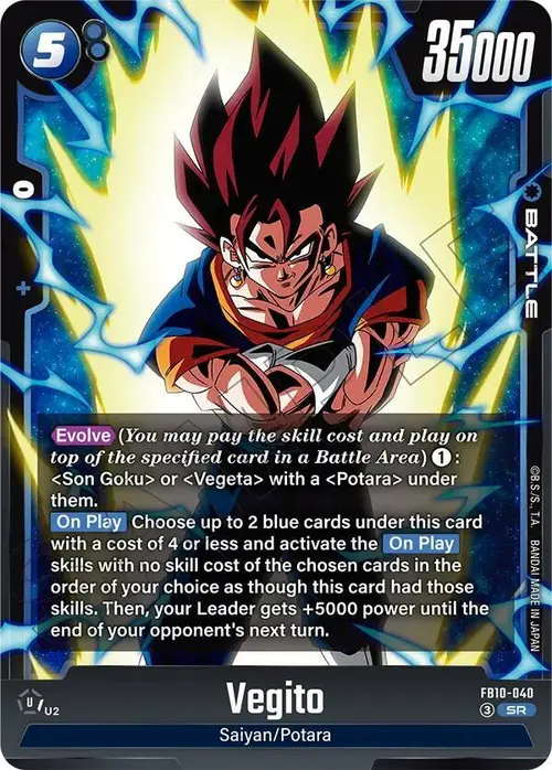 Vegito - FB10-040 card art