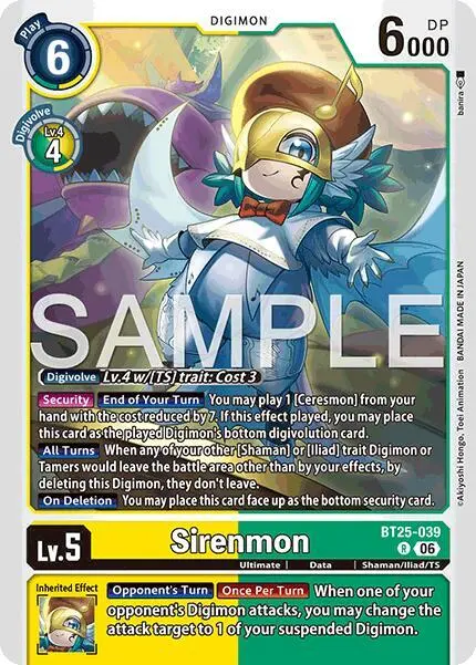 Sirenmon card art