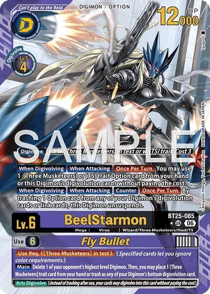 BeelStarmon // Fly Bullet (Alternate Art) card art