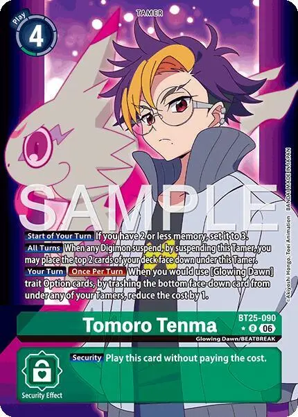 Tomoro Tenma (Alternate Art) card art