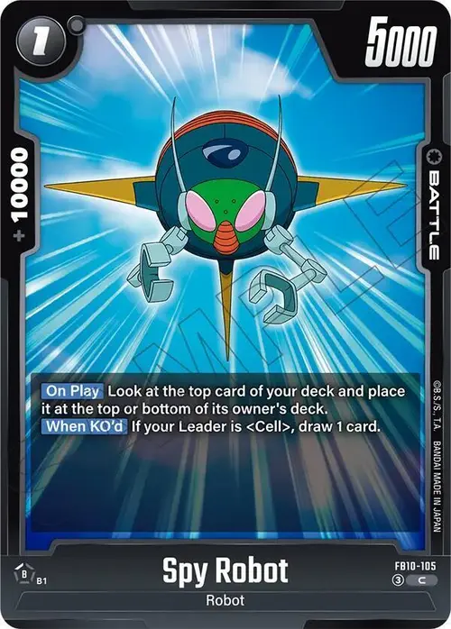 Spy Robot card art