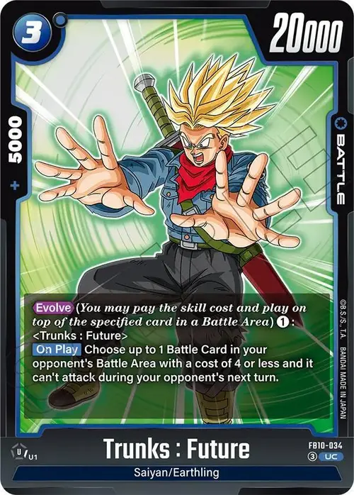 Trunks : Future - FB10-034 card art