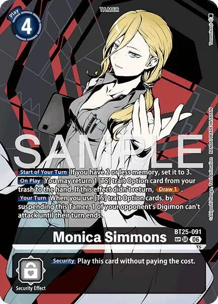 Monica Simmons (SP) card art