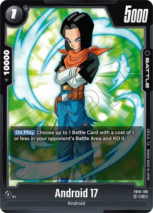 Android 17 - FB10-100 card art