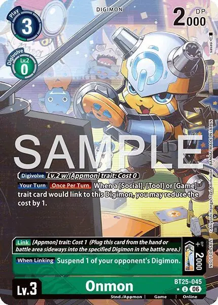 Onmon (Full Art) card art