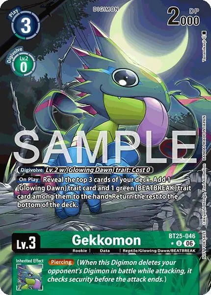 Gekkomon (Full Art) card art