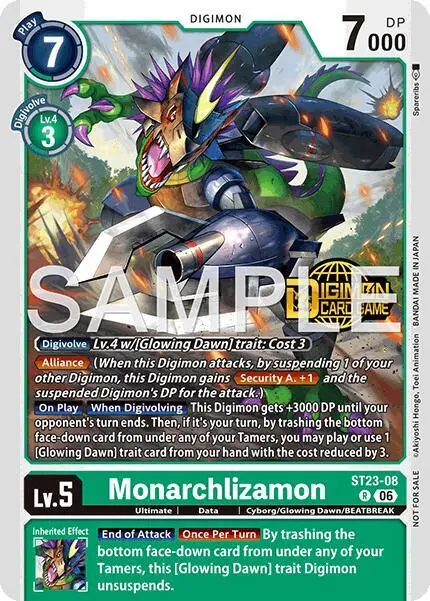 Monarchlizamon (Welcome Tamers Pack Vol.2) card art
