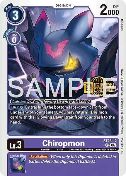 Chiropmon (Welcome Tamers Pack Vol.2) card art